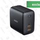 AUKEY 65W 2-Port USB-C PD Omnia Charger | $29 | Amazon | Use code KINJAPAB4